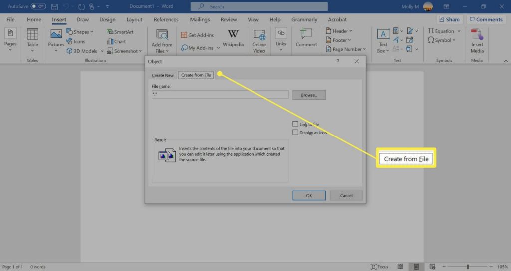 Come Inserire Un Pdf In Word Comeaprire Blog