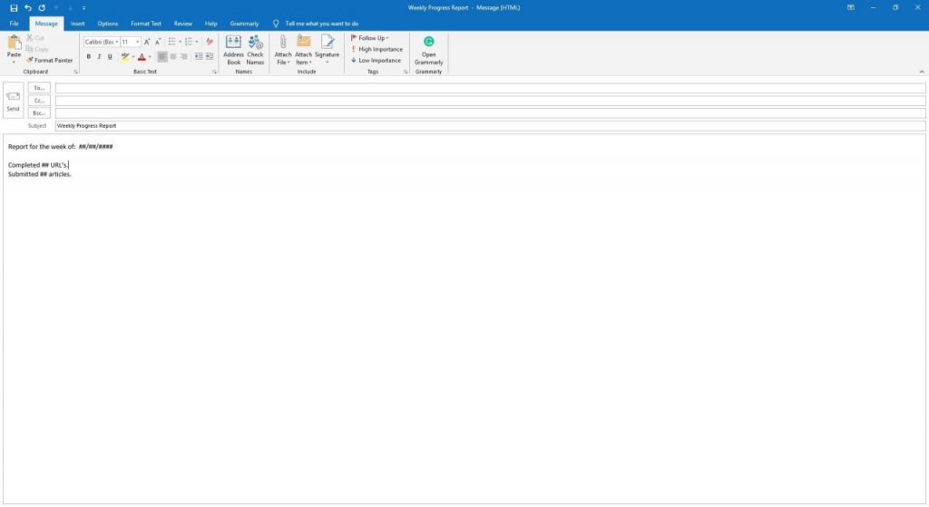 Crea E Utilizza Modelli Di Posta Elettronica In Outlook – Comeaprire Blog