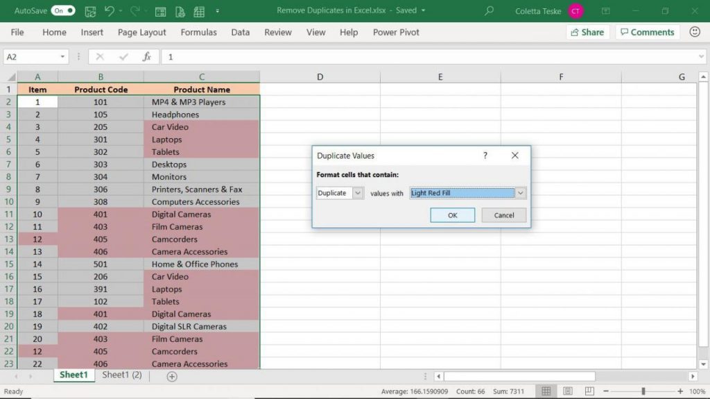 Come Rimuovere I Duplicati In Excel Comeaprire Blog 8723